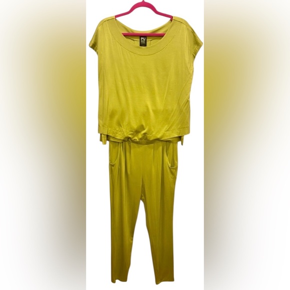 Pure Essence Pants - Pure Essence Faux Tuck Jumpsuit for Women